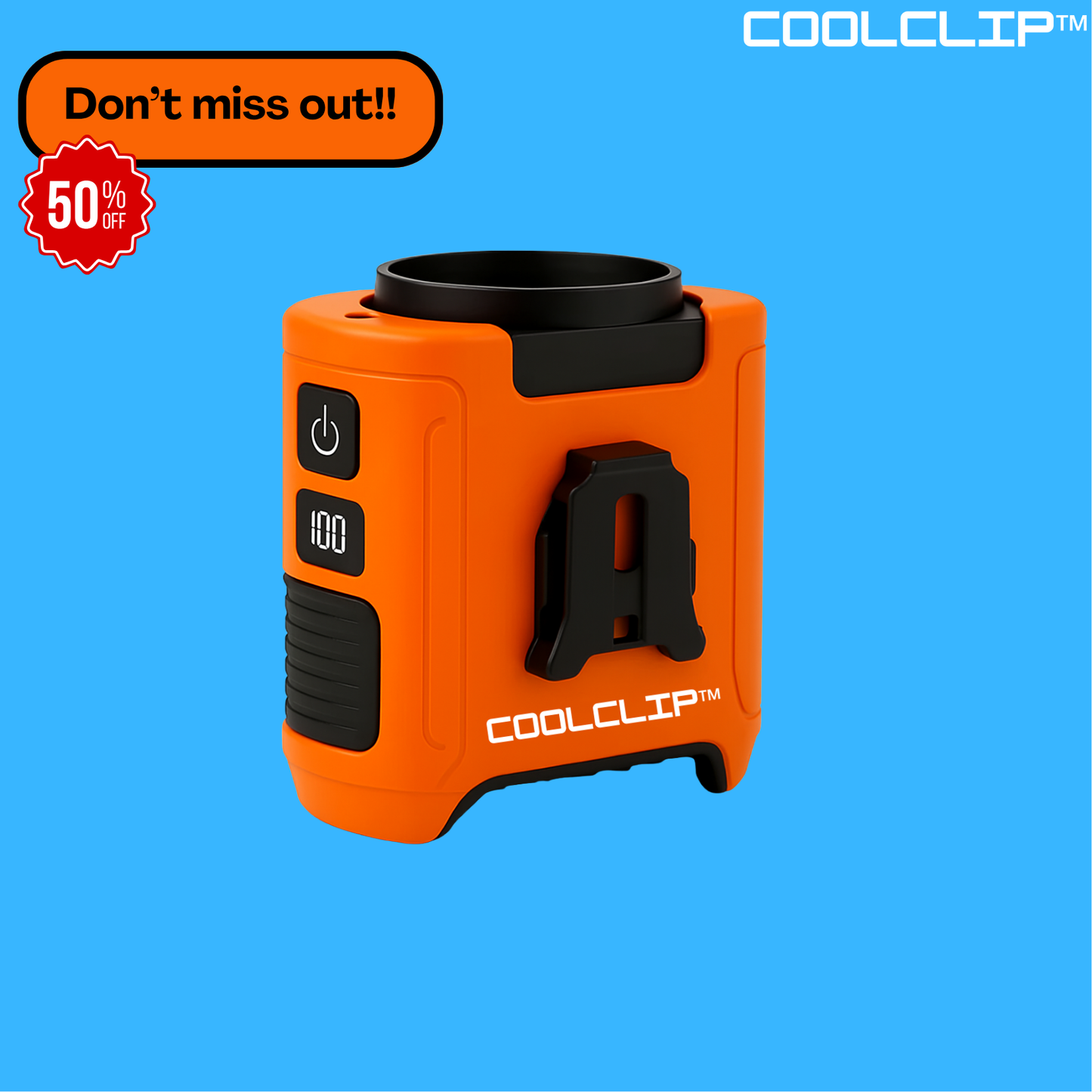 CoolClip™ - World's #1 Waist Fan